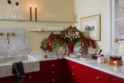 Wazon VIVA duży, bordowy / Bordowy 5018513-