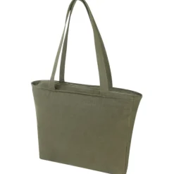 Weekender torba na zakupy z materiału z recyklingu o gramaturze 500 g/m² / Zielony 12071261