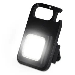 Światło magnetyczne COB z możliwością ładowania / Czarny LT93328-N0002