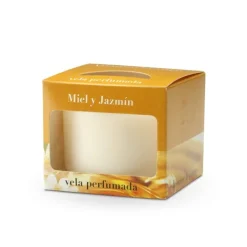 Świeca Cordoba 9x7,5cm Jasmine - honey, ivory CERERIA MOLLA / Kremowy  B3CM-13016