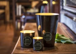 Świeca Premium 230g Bois de Santal Imperial CERERIA MOLLA / Czarny, złoty  B3CM-6650