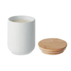 Świeca roślinna 200 gr / Biały MO6986-06