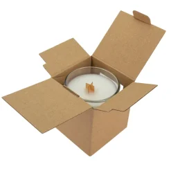 Świeca sojowa 190g Cedarwood / Przeźroczysty PS0004