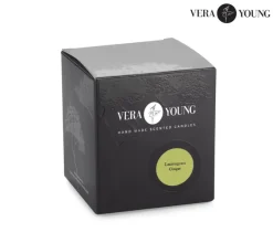 Świeca sojowa 170g - Lemongrass & Ginger - VERA YOUNG / Przezroczysty 12101-19