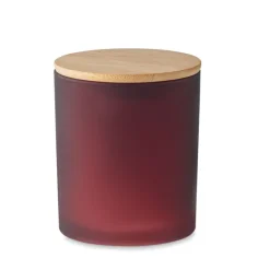 Świeca woskowa roślinna 200 gr / Burgund MO6613-02