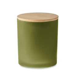 Świeca woskowa roślinna 200 gr / Zielony MO6613-09