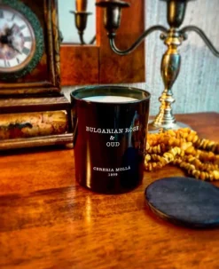 Świeca XL 600g Bulgarian Rose and Oud CERERIA MOLLA / Czarny B3CM-6644