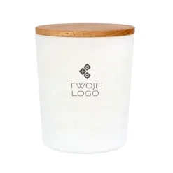 Świeca zapachowa sojowa 385 ml z wieczkiem / Wielokolorowy PREG03
