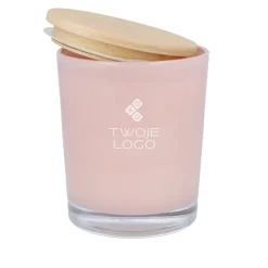 Świeca zapachowa sojowa 385 ml z wieczkiem / Wielokolorowy PREG03