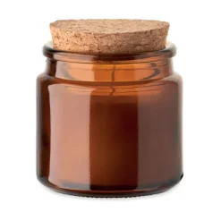 Świeca z wosku roślinnego 70gr / Brazowy MO2707-01