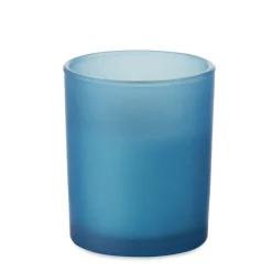 Świeca z wosku roślinnego 80gr / Niebieski MO2708-04