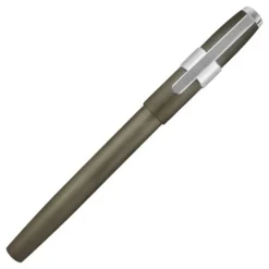 Wieczne pióro Block Brushed Gun / Zielony NSW3562D