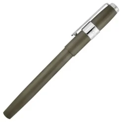 Wieczne pióro Block Brushed Gun / Zielony NSW3562D