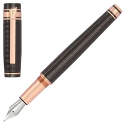 Wieczne pióro Bold Stripe Gun & Rosegold / Szary FSH4702D