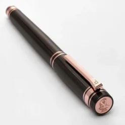 Wieczne pióro Bold Stripe Gun & Rosegold / Szary FSH4702D
