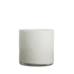 Świecznik/Wazon CALORE  M, biały / Biały 5280600202-00--00