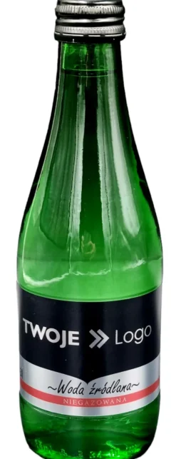 Woda niegazowana w butelce z logo 0,3L / Wielokolorowy KMN02