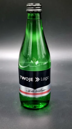 Woda niegazowana w butelce z logo 0,3L / Wielokolorowy KMN02