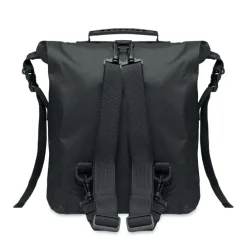 Wodoodporna torba RPET rolltop / Czarny MO2181-03