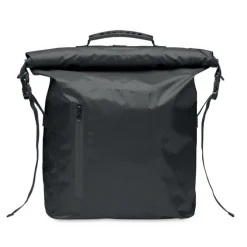 Wodoodporna torba RPET rolltop / Czarny MO2181-03