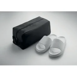 Worek na buty z RPET 600D / Czarny MO2977-03