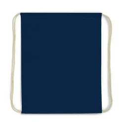 Worek plecak bawełniany OEKO-TEX® 35x45cm / Ciemnoniebieski LT95205-N0010