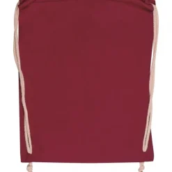 Worek sportowy bawełniany 140 g/m2 CARLSBAD / Bordowy 002602