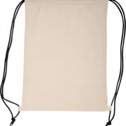 Worek sportowy bawełniany 140 g/m2 LONDONDERRY / Czarny 092003