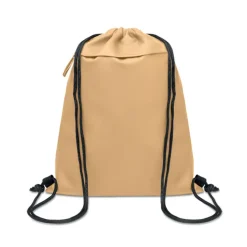 Worek ze sznurkiem 600D RPET / Khaki MO2639-39