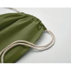 Worek ze sznurkiem Fairtrade 18 / Ciemnozielony MO2591-60