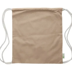 Worek ze sznurkiem z bawełny / Khaki V2193-25