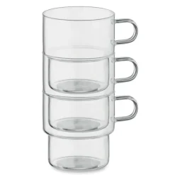 Wysoka szklanka borokrzem. 300 ml / Przezroczysty MO2348-22