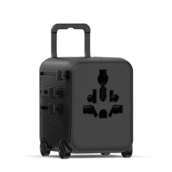 Wózek podróżny Xoopar Luggie GaN z adapterem podróżnym / Czarny LT41033-N0002