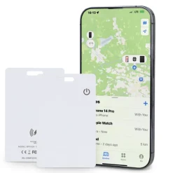 Xoopar ICE-Card Ultra-cienka karta śledząca z możliwością ładowania / Biały LT41801-N0001
