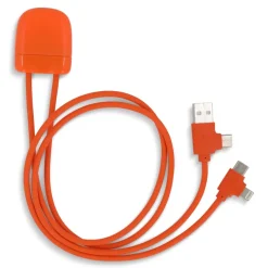 Xoopar Ice-C Charging cable / Pomarańczowy LT41018-N0026