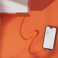 Xoopar Ice-C Charging cable / Pomarańczowy LT41018-N0026