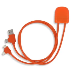 Xoopar Ice-C Charging cable / Pomarańczowy LT41018-N0026