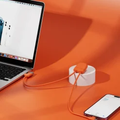 Xoopar Ice-C Charging cable / Pomarańczowy LT41018-N0026