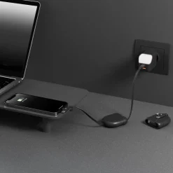 Xoopar ICE-R Chowany kabel USB-C i Lightning 60 W 1 metr / Czarny LT41034-N0002