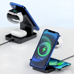 2708 | Xoopar Icon 3 in 1 Magnetic Wireless charger / Czarny LT41507-N0002