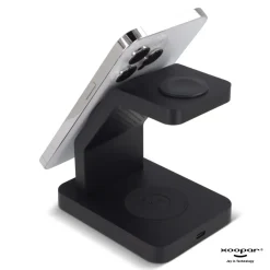 2708 | Xoopar Icon 3 in 1 Magnetic Wireless charger / Czarny LT41507-N0002