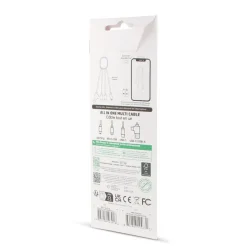 4000 | Xoopar Iné Smart Charging cable with NFC / Czarny LT41013-N0002