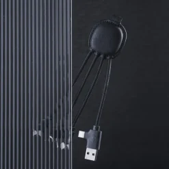 4000 | Xoopar Iné Smart Charging cable with NFC / Czarny LT41013-N0002