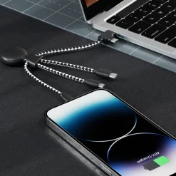 2081 | Xoopar Mr. Bio Charging cable / Czarny LT41004-N0002