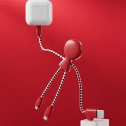 2081 | Xoopar Mr. Bio Charging cable / Czerwony LT41004-N0021