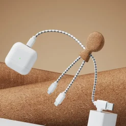 Xoopar Mr. Bio Cork Charging Cable / Naturalny LT41017-N0094