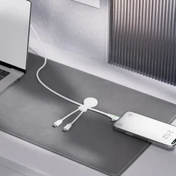 Xoopar Mr. Bio Long Multi Cable USB-C 1 metr  / Biały LT41032-N0001