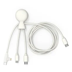 Xoopar Mr. Bio Long Multi Cable USB-C 1 metr  / Biały LT41032-N0001
