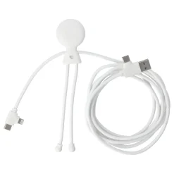 2092 - Xoopar Mr Bio Long 60 W PD kabel do ładowania 2 metry  / Biały LT41027-N0001