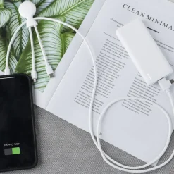3199 | Xoopar Mr. Bio Powerbank and Cable pack 7000mAh / Biały LT41713-N0001